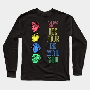 Four Girl of Color Long Sleeve T-Shirt